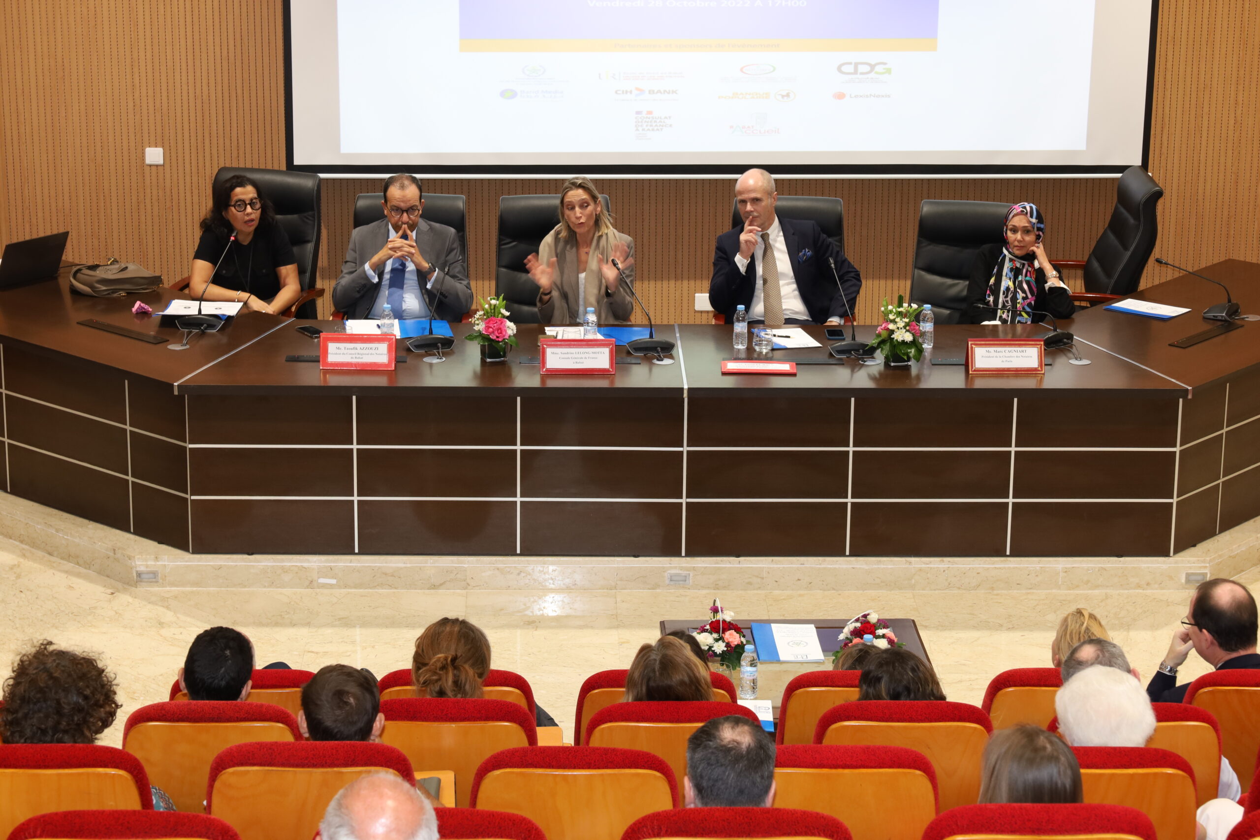 5ème Conférence Franco-Marocaine des Notaires – Rencontre avec les expatriés Français de Rabat